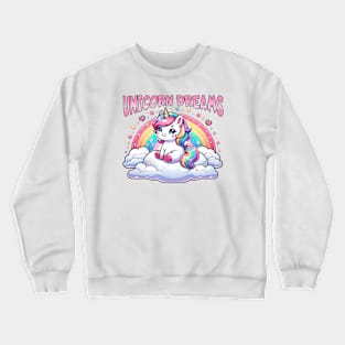 Unicorn Dreams 🦄 🌈 Crewneck Sweatshirt